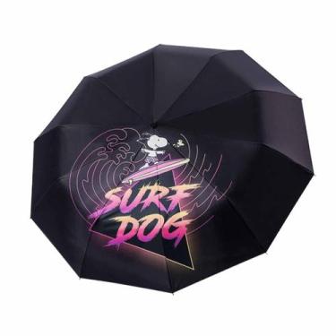 Imagem de Guarda-chuva portátil à prova de vento, dobrável, leve, Snoopys Anime 