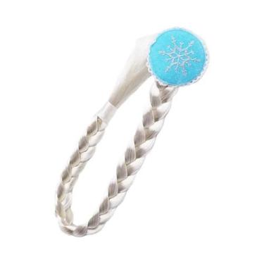 Imagem de Coroa De Cabelo Sintético Da Princesa Elsa Anna Do Frozen 2, Acessório