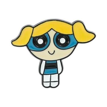 Imagem de Broche De Esmalte De Desenho Animado Menina Voadora Anime Infantil Par