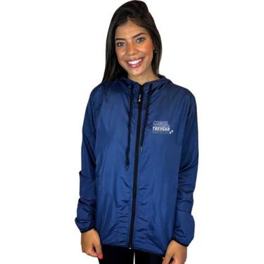 Imagem de Jaqueta Corta Vento Academia Feminino WSS Brasil Gym Rotina - Web Surf