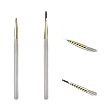 Imagem de Conjunto De Pincéis Para Nail Art Xadrez Francês 1/2 Peças, Caneta De 