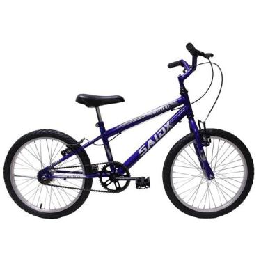 Imagem de Bicicleta Aro 20 Mono Meninos Azul com Rodinhas - Saidx