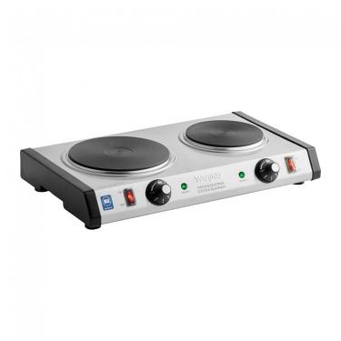 Imagem de Waring WDB600 Fogão de Bancada Duplo Placa Sólida Elétrico 120V - 1800W 2 Queimadores