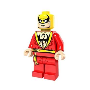 Imagem de Boneco super herois e vilões hq quadrinhos bloco de montar, PUNHO DE F