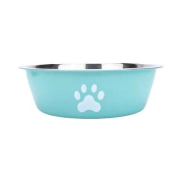 Imagem de Tigela De Água Para Cães Em Aço Inoxidável De Grande Capacidade, Antid