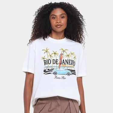 Imagem de Camiseta Farm Media Brasileirinho Rio Feminina-Feminino