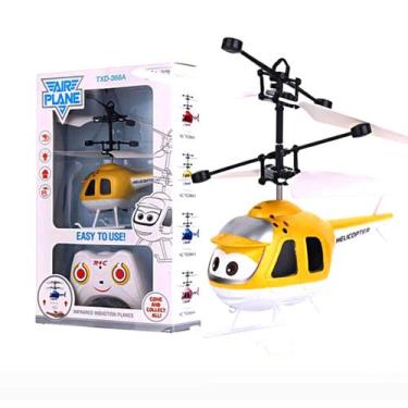 Imagem de Helicóptero Infantil C/ Sensor Luz Mini Drone C/ Controle - FUTURO KID