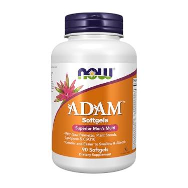 Imagem de NOW Foods - ADAM Multivitamínico Para Homens - 90 Cápsulas gelatinosas