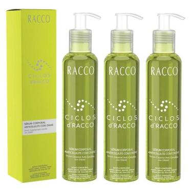 Imagem de Kit c/3 Sérum Corporal Anticelulite com DMAE Ciclos DRacco 190ml