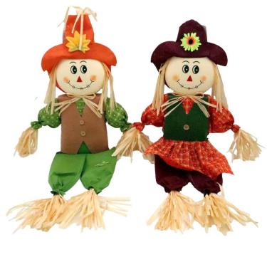 Imagem de Enfeite Espantalho 75cm CV245137 Play&Fun - Item Variado