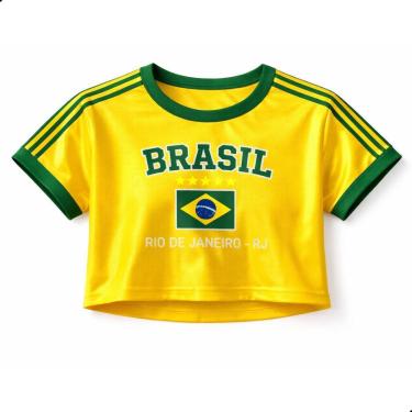 Imagem de Blusa Cropped  Veronz  Brasil Rio De Janeiro Feminina-Feminino
