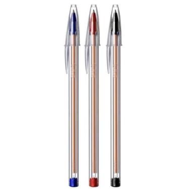 Imagem de Caneta Esferografica BIC Cristal Fina - com 3 Unidades