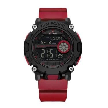 Imagem de Relógio Esportivo Casual Masculino 5ATM à Prova D`água com Display LCD