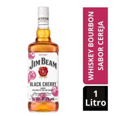Imagem de Whisky Bourbon Jim Beam Cherry 1L, 1L