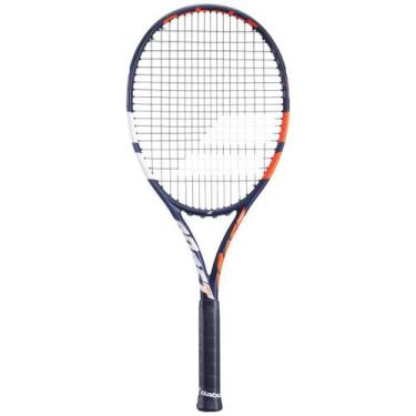 Imagem de Raquete de Tênis Boost Drive 105 260g Encordoada L2 Babolat Cor:Azul+L
