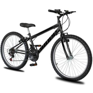 Imagem de Bicicleta Aro 24 Dropp Sport Infantil Adulto18 vel marchas Freio V-Brake-Unissex