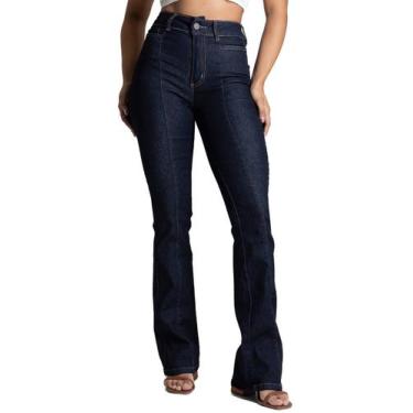 Imagem de Calça Jeans Sawary Boot Cut - 283071 - Azul médio 42, Azul, 42