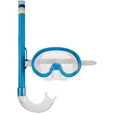 Imagem de Máscara de Mergulho e Snorkel Infantil Cores Sortidas - 1884 - MOR
