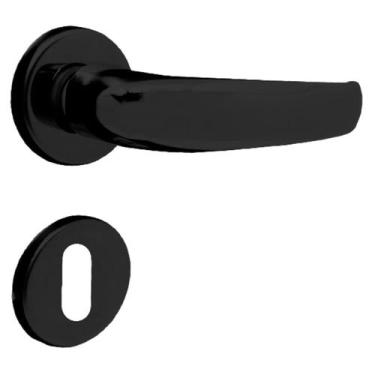 Imagem de Fechadura para Porta de Interna Preto Fosco MZ820 Standard - 03820X4PF