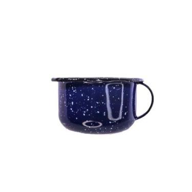 Imagem de Caneca Esmaltada Granitada 180ml - Esmaltados Silva, Azul