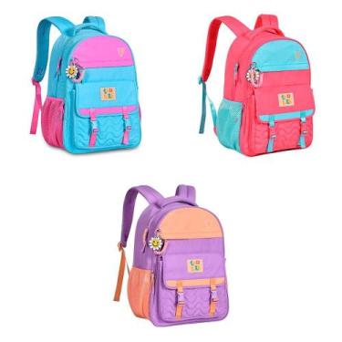 Imagem de Mochila de Costas Juvenil Luluca Soft Sortida Ref.LU24074 Clio - Clio 