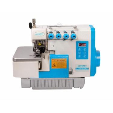 Imagem de Máquina Costura Overlock Ponto Cadeia Direct Drive 110v LU747DS-TZ-SU 