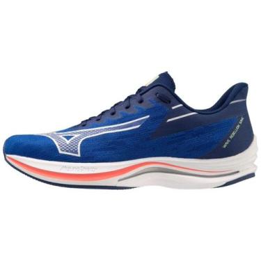 Imagem de Tênis mizuno rebellion sonic m, Azul escuro, Branco, 40