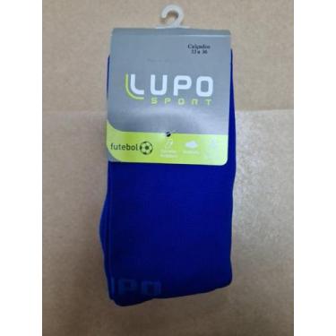 Imagem de Meião Futebol Infantil Atoalhado Lupo Sport 2810., 33-36, Azul royal
