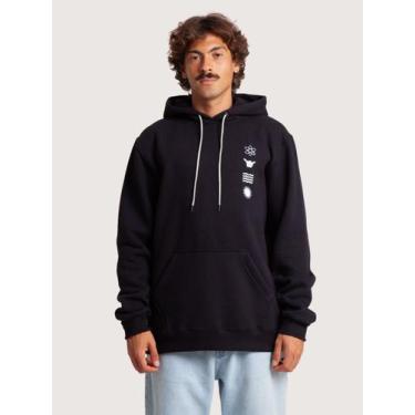 Imagem de Blusa de Moletom Canguru Hang Loose Soul Original Active, Preto, G