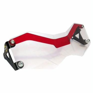 Imagem de Protetor Farol Acrílico + Aplique Engate Rápido Tiger 900 todas - TRI-