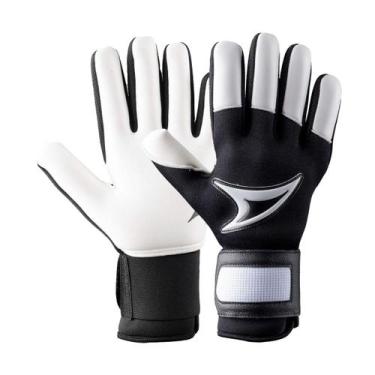 Imagem de Luva Goleiro Three Stars Touch Neoprene Profissional , 10, Branco