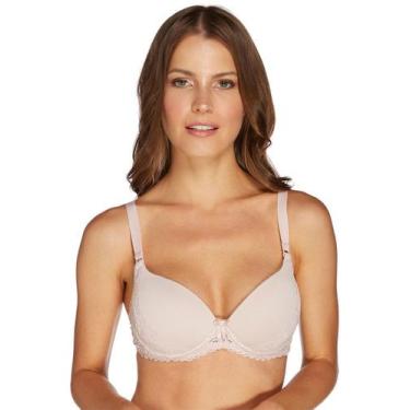 Imagem de Sutiã Com Bojo E Renda Valisere Lingerie - Ref. 21008, 48, Chocolate