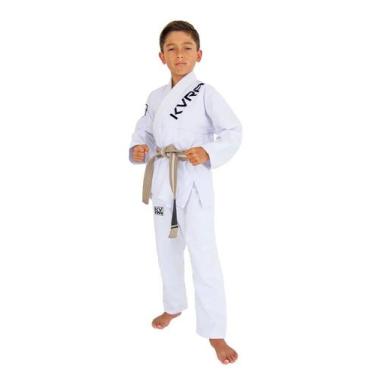 Imagem de Kimono Infantil Kvra Soft Branco, M1, Branco