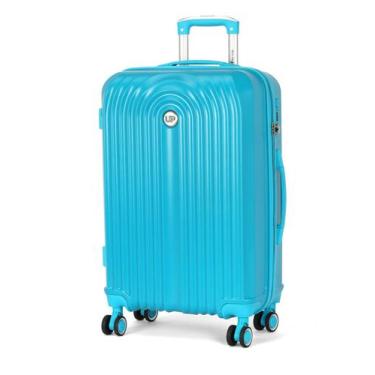 Imagem de Mala de Viagem Média ABS Bombinhas Rodas Duplas 360 Up4you, Azul, M
