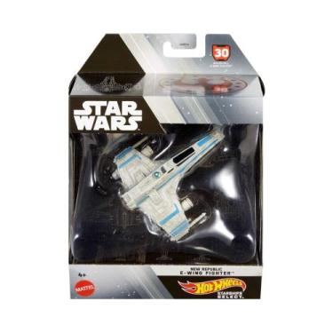 Imagem de Hot Wheels Star Wars 30 New Republic E-Wing Fighter HTJ92