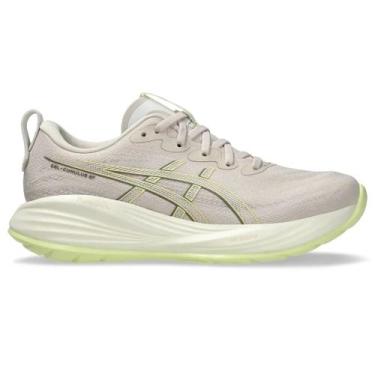 Imagem de Tênis Asics Gel Cumulus 27 Bege e Amarelo Feminino, 35