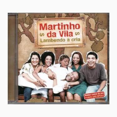 Imagem de CD Martinho da Vila Lambendo a Cria Samba e Pagode Físico 15 Faixas - 