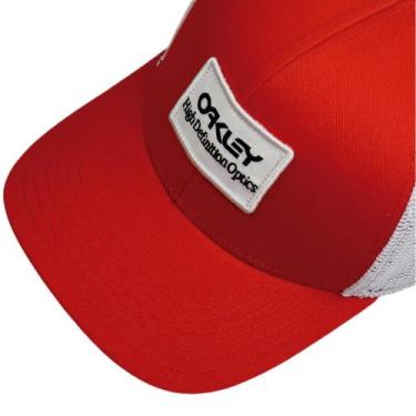 Imagem de Boné Oakley B1B HDO Patch Truck, Red line, U