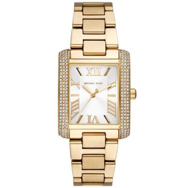 Imagem de Relógio MICHAEL KORS feminino dourado strass MK4643/1DN