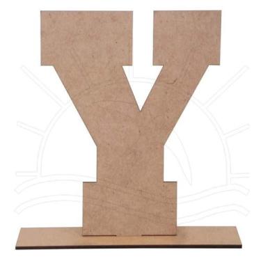 Imagem de Letras com Base Momento Divertido 17 cm, Letra y