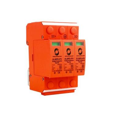 Imagem de DPS Tripolar 40kA 1000Vcc Dispositivo de Proteção contra Surtos para E