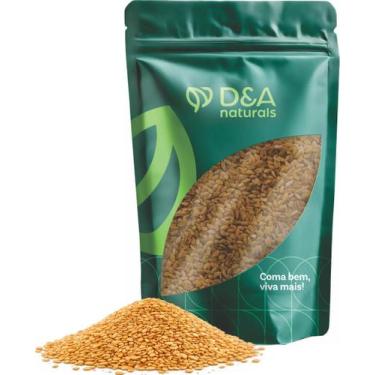 Imagem de Linhaça Dourada 1Kg - D&A Naturals