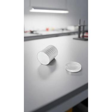 Imagem de Kit 10 Ímãs Neodímio Disco 15x3mm N35 - Congratulations Store