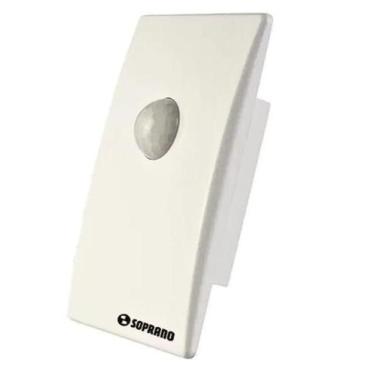 Imagem de Sensor Presenca Embutir C/ Interruptor 4x2 Soprano