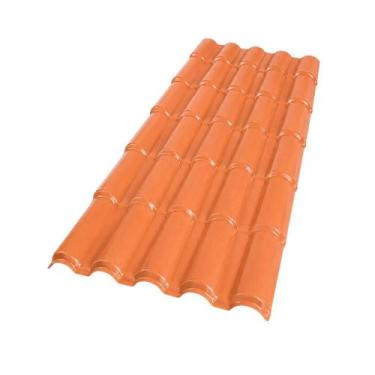 Imagem de Telha Permatti Pvc Colonial 2.30X86 Cor Cerâmica