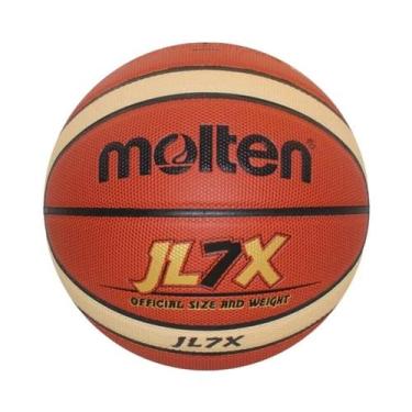 Imagem de Bola De Basquete Unissex Em Couro PU Tamanho Oficial 7 6 5 Para Treino