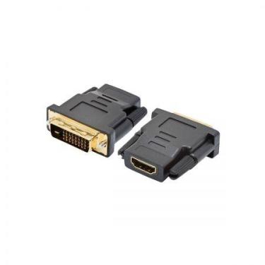 Imagem de Adaptador DVI macho 24+1 para HDMI fêmea Preto - Storm