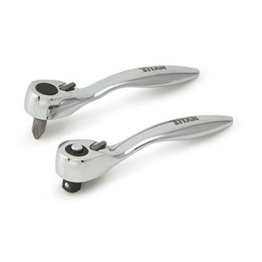 Imagem de Titan Tools Titan 11203 Conjunto De Chave De Catraca E Microparafusadeira Com 2 Peças