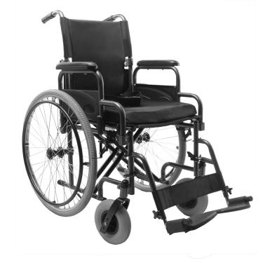 Imagem de Cadeira De Rodas Aço Dobrável Assento 46 Cm Dellamed D400