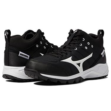 Imagem de Mizuno Tênis masculino Ambition 2 All Surface Mid Turf, Preto/branco, 38